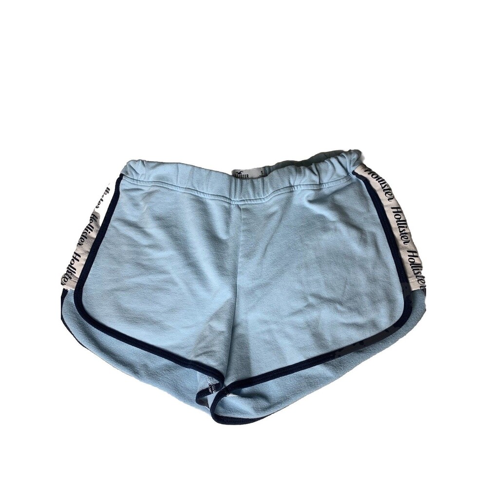 Hollister Vintage Y2K Low Rise Micro Booty Shorts Spellout Gym Small Mcbling